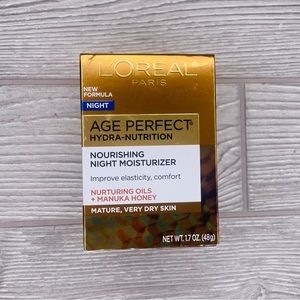 L'OREAL Paris Age Perfect Hydra-Nutrition Nourishing Night Moisturizer 1.7oz 48g